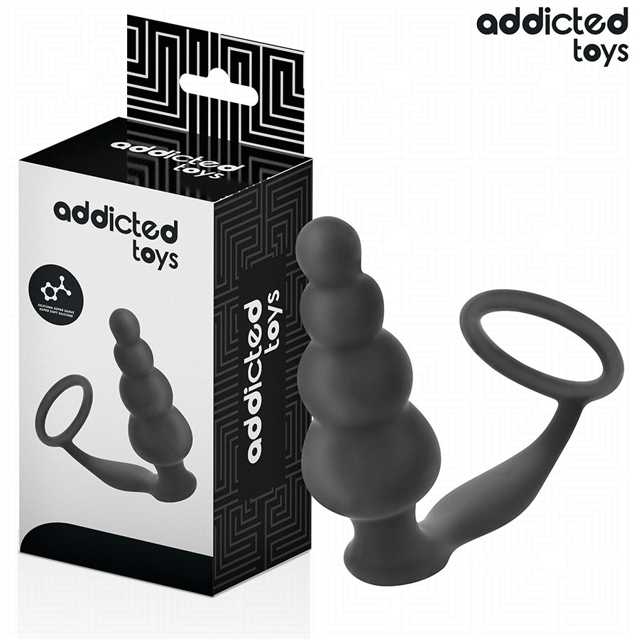 ADDICTED TOYS - PLUG ANAL AVEC ANNEAU MODÃLE 5